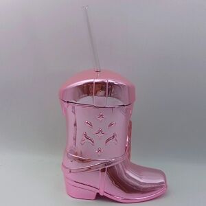GIRLS COWBOY  BOOT WATER BOTTLE